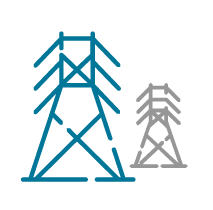 transmission power lines icon